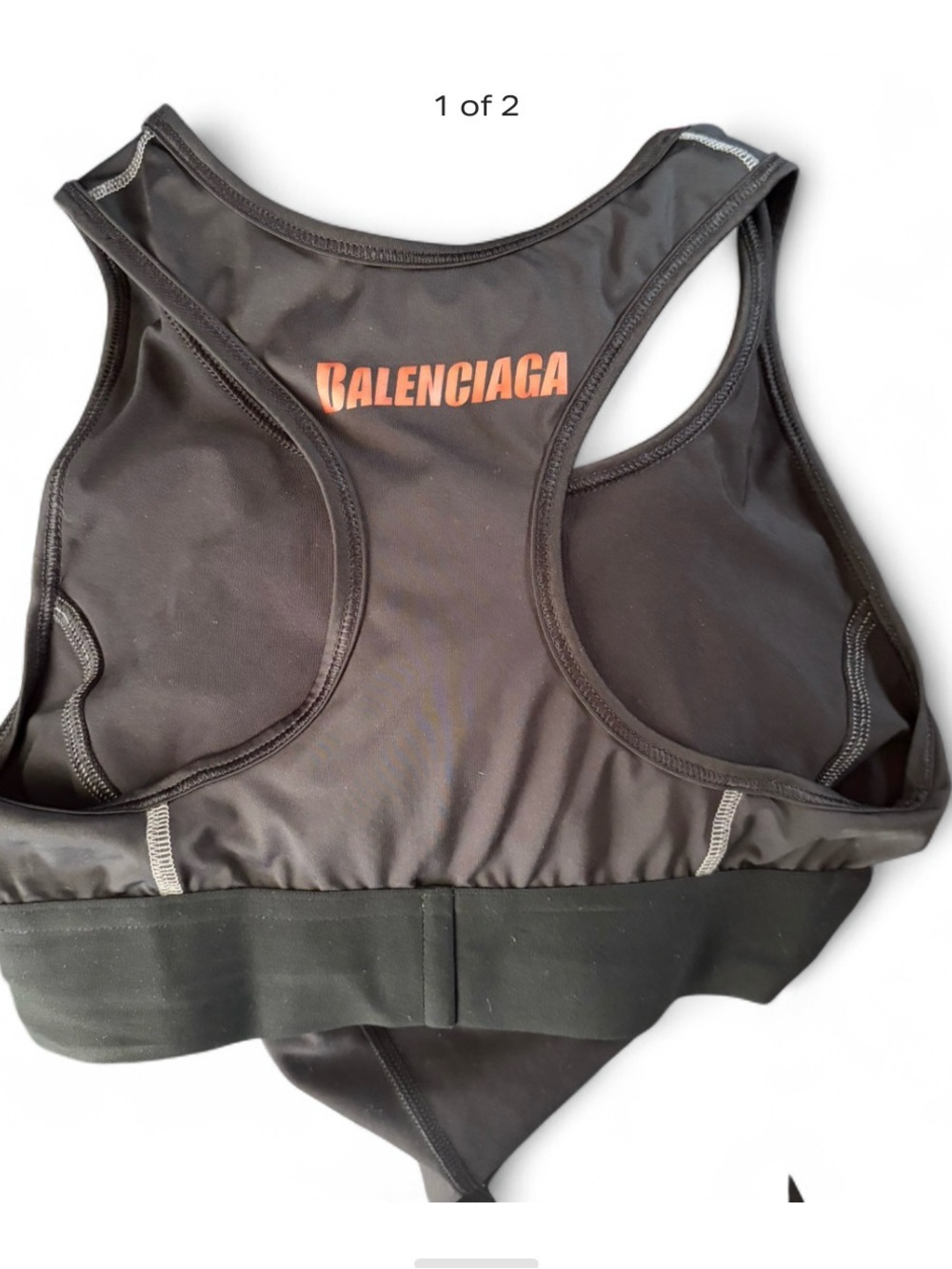 Balenciaga Racer Back Sports Bra - Picture 2 of 4